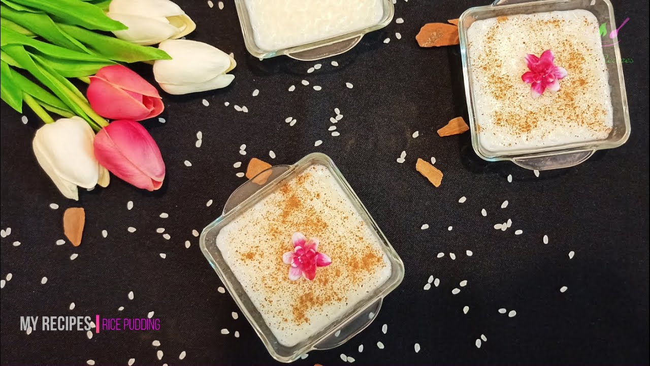 طريقة رز بحليب - Rice Pudding delicious and easy