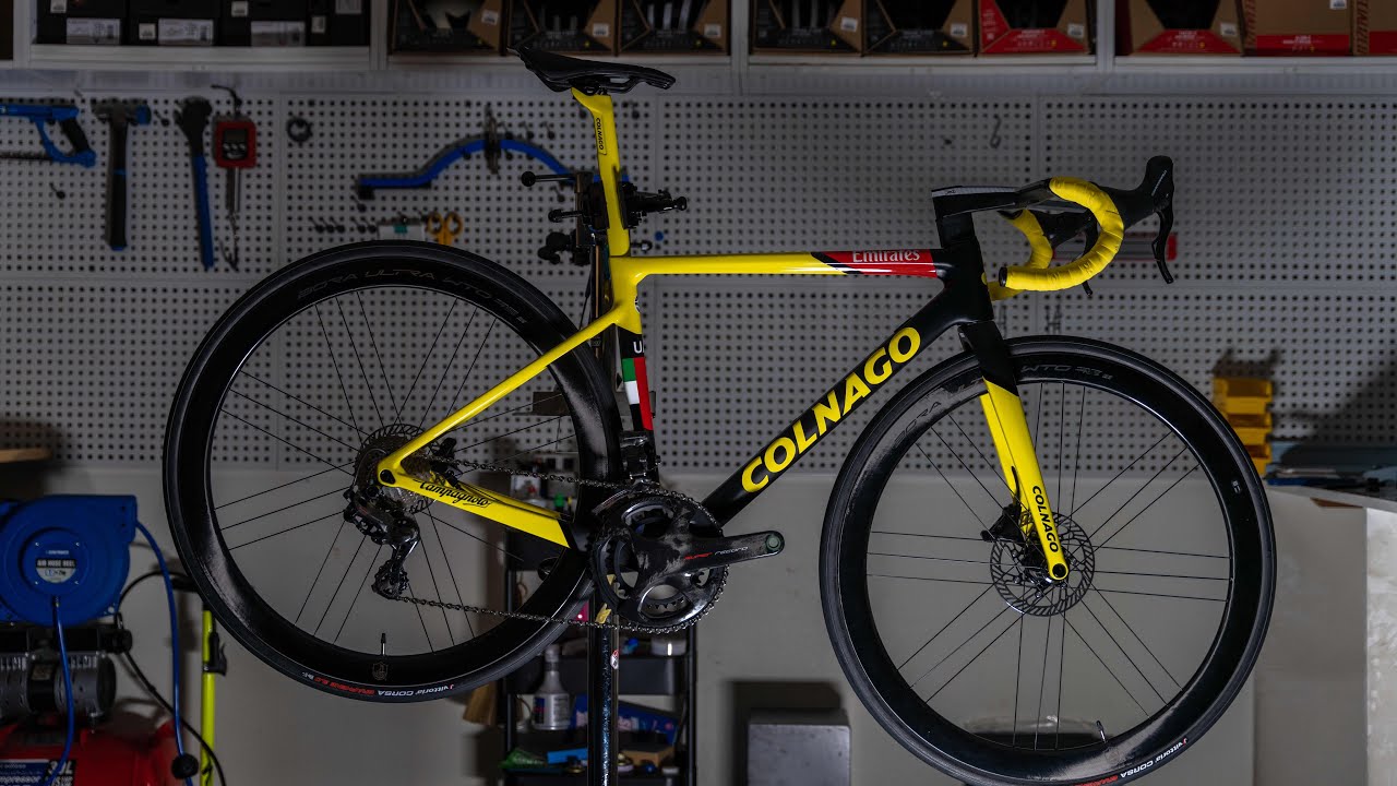 DREAM BUILD ROAD BIKE/COLNAGO/V3-RS DISC/Tour De France/CAMPAGNOLO/SUPER RECORD EPS/Maillot jaune