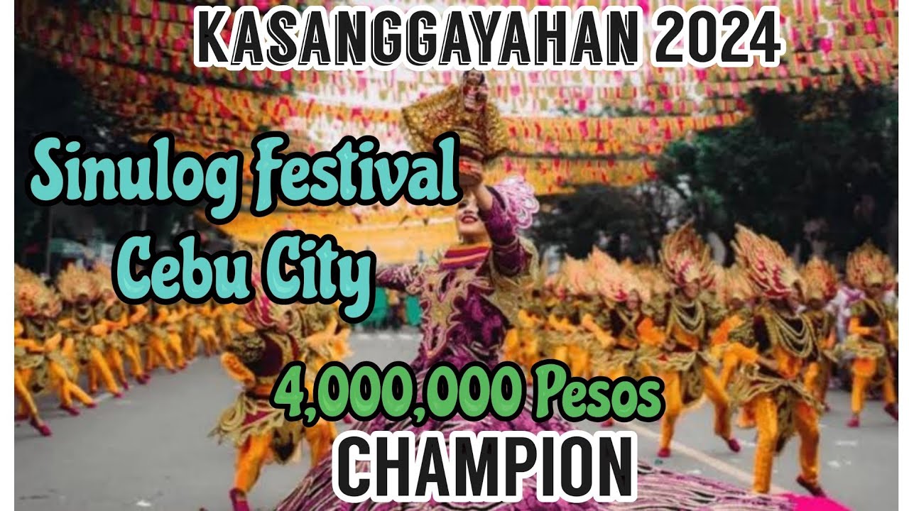 Sinulog Festival ng Cebu City nakarating sa Sorsogon City! The Champion! Kasanggayahan 2024