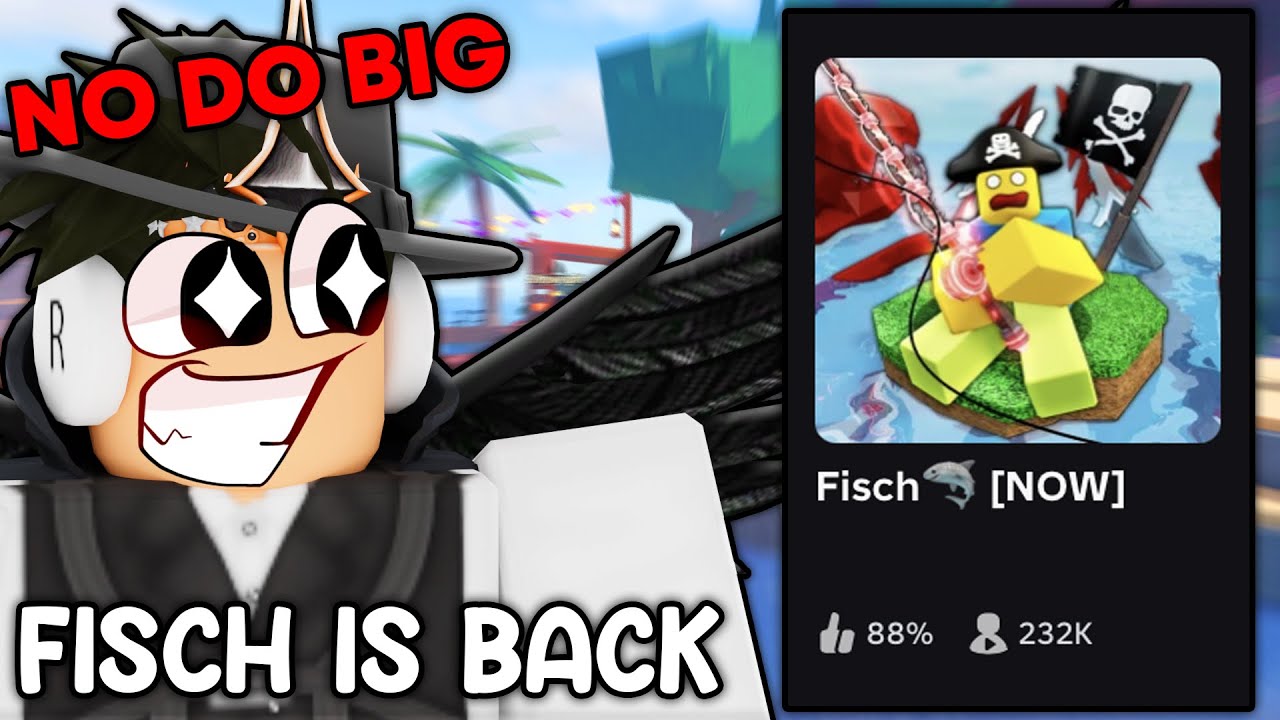 FISCH is BACK NO MORE DO BIG (Roblox Fisch)