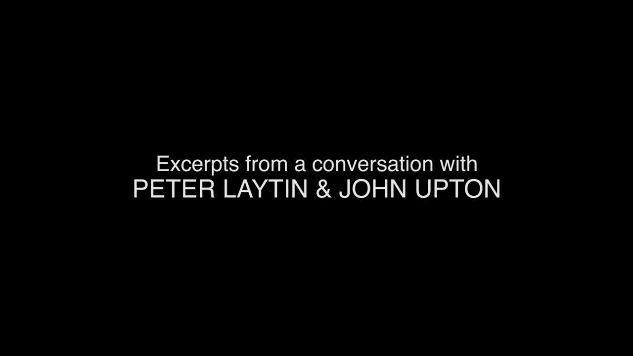 Minor White students: John Upton + Peter Laytin