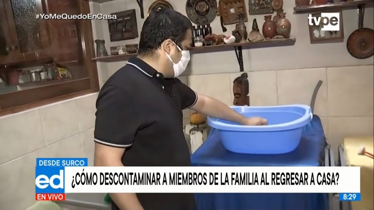 INS: conoce el protocolo de desinfección de alimentos