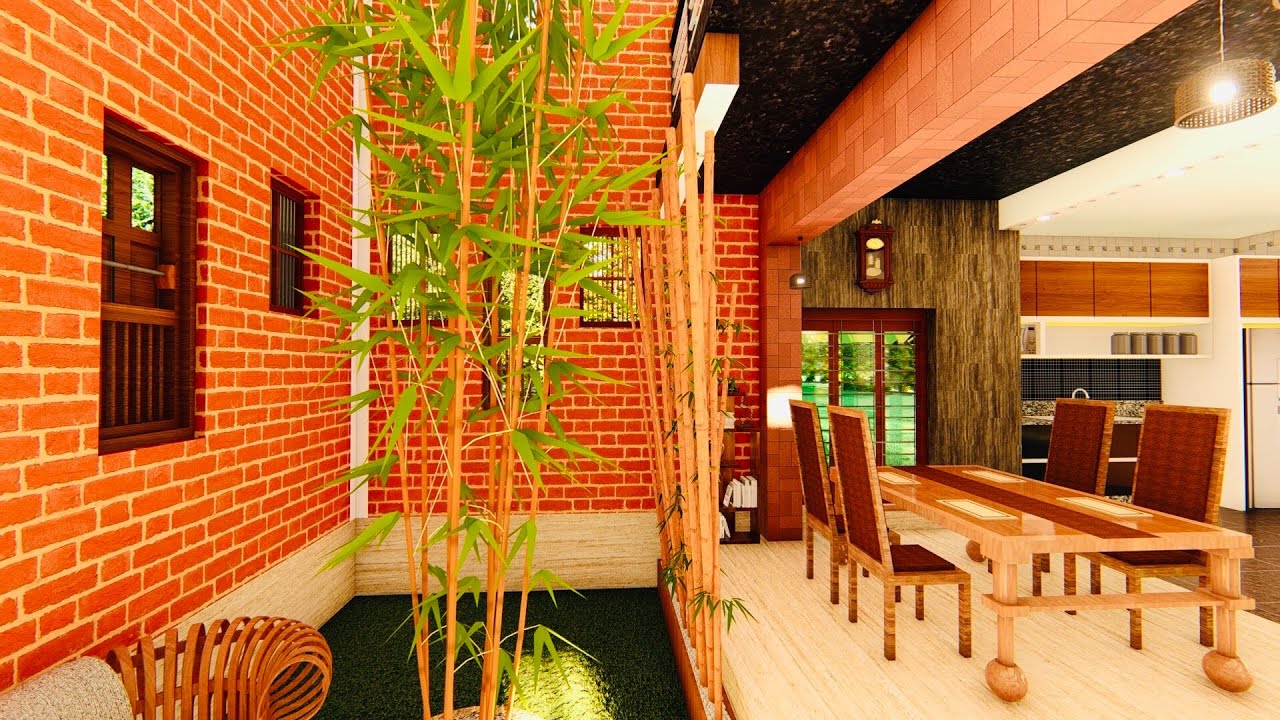 1352sqft Nalukettu House|Small Nalukettu|Kerala Nalukettu House |Nadumuttam|Kerala Home Design