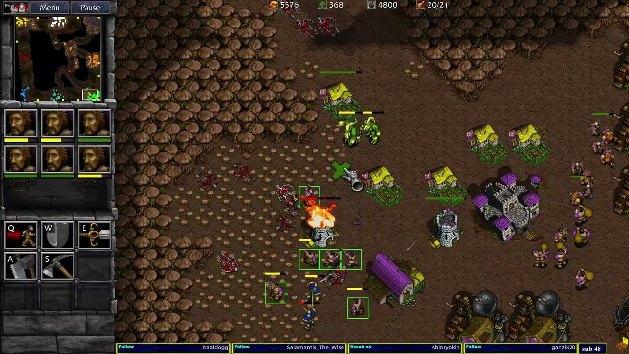 Warcraft 2 Remastered Mud In Your Eye 4v4