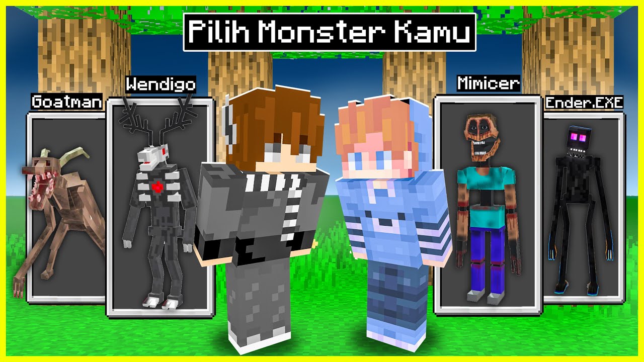 FRANZ & JOJO MENJADI MONSTER PALING MENGERIKAN di MINECRAFT
