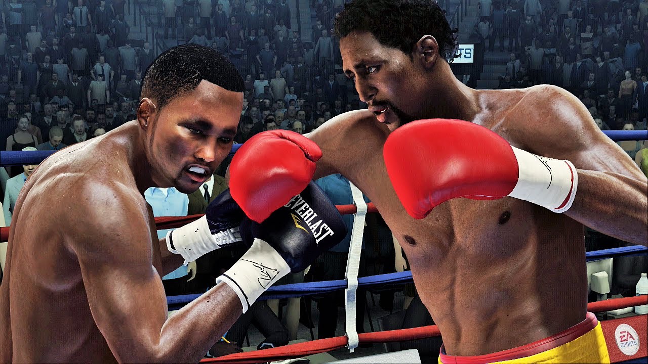 Tommy Hearns vs Terence Crawford Full Fight - Fight Night Champion Simulation