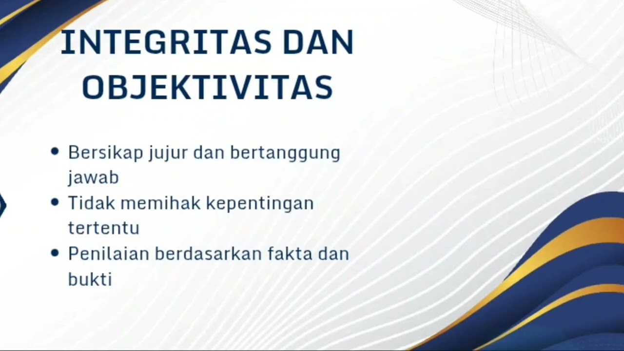 Materi Kode Etik Profesi//Auditing I 