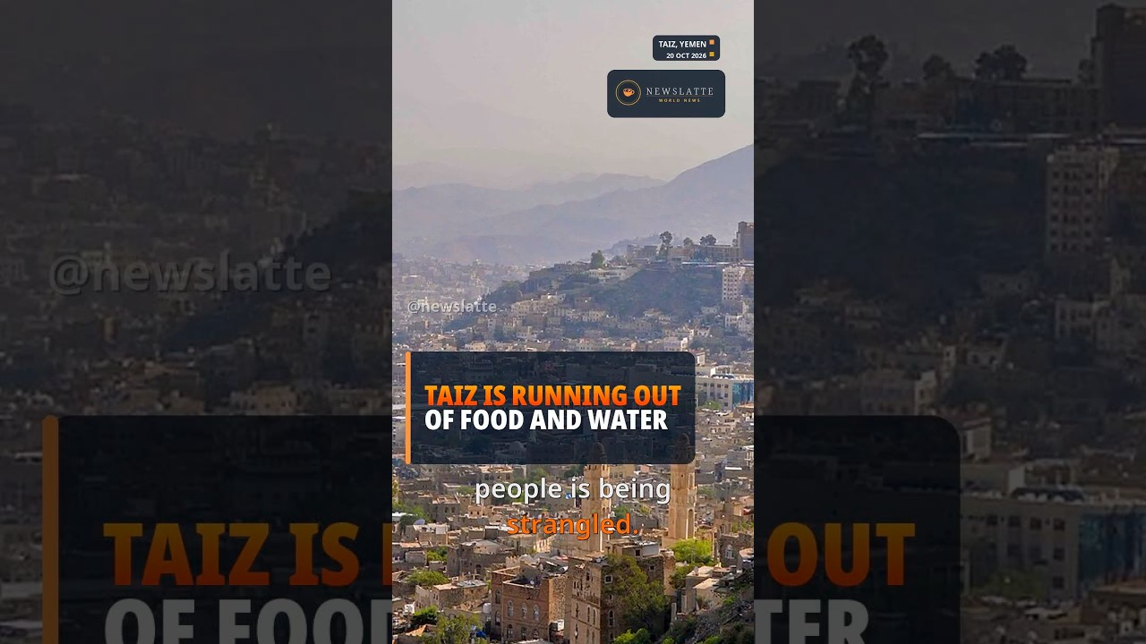 TAIZ IS RUNNING OUT OF FOOD AND WATER