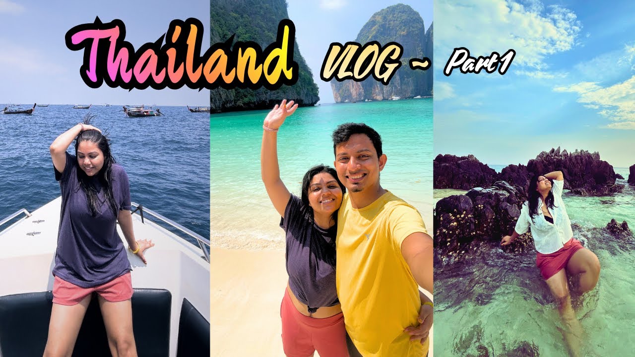 Phuket to Krabi 🇹🇭 | Phi Phi Island Tour + Walking Street Night Market 