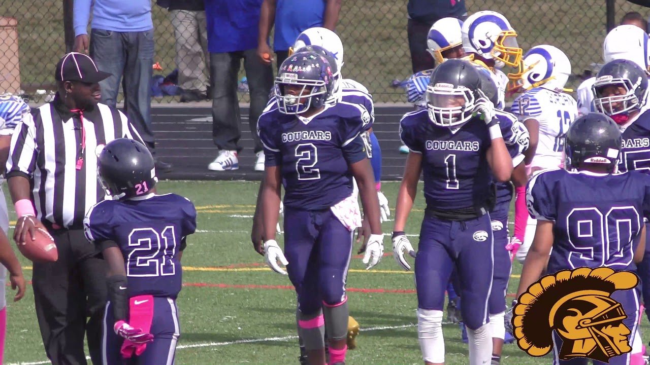 West Seven Rams vs. Northwest Cougars (B-Team) Game Highlights (10-7-2017)