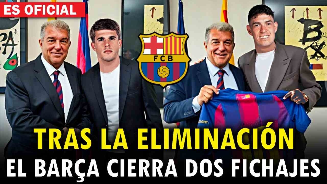 &iexcl;BOMBAZO! &iexcl;DOS FICHAJES EN EL BAR&Ccedil;A! &iexcl;YA PUEDES CELEBRARLO! &iexcl;NOTICIAS DEL BARCELONA!