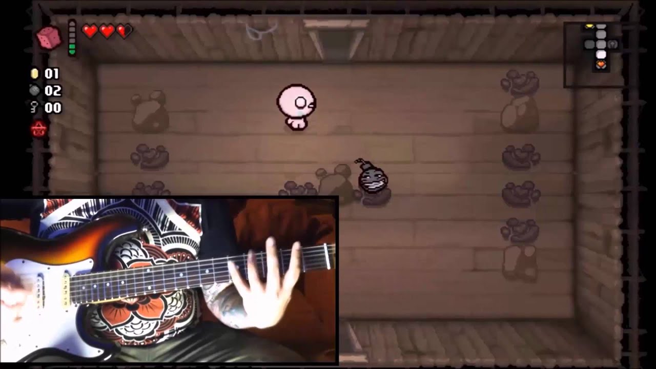 Periculum (Cellar Theme) GUITAR COVER- Binding Of Isaac Rebirth