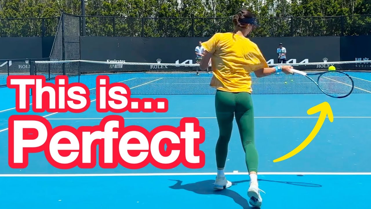 How To Hit CLEAN Topspin Forehands And Backhands (Tennis Technique Explained)