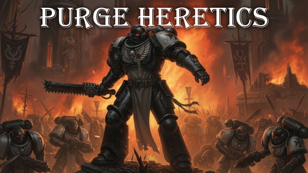 Purge Heretics | Epic Warhammer 40K Black Templars Metal Battle Music