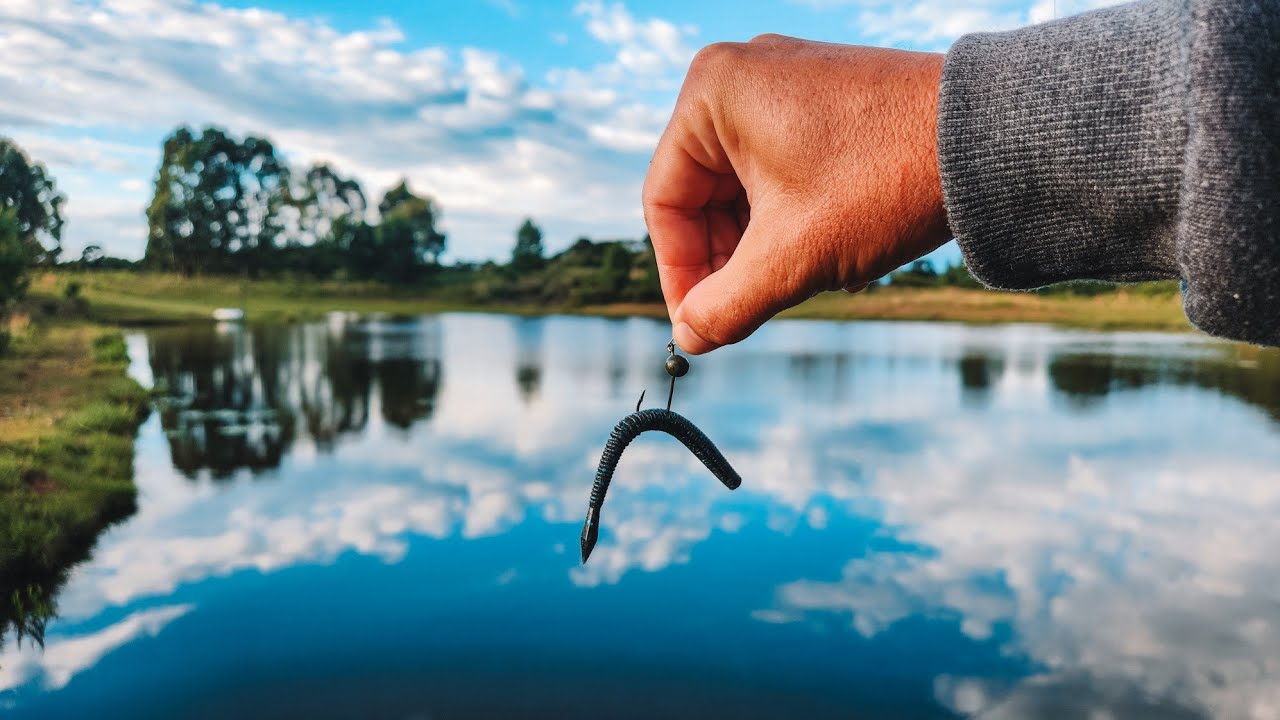 Uma simples Montagem muito eficaz na Pesca de Black Bass. Pescaria na Serra Ga&uacute;cha!