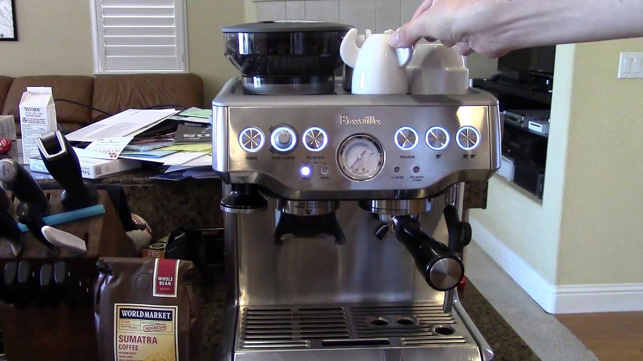 Как пользоваться Breville Barista Express