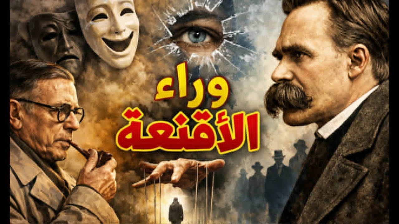بيرن: الألعاب التي يلعبها الناس | سارتر: لعبة الحرية | نيتشه: قناع القوة وراء الأقنعة