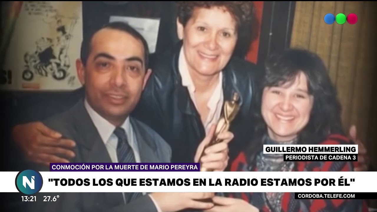 Guillermo Hemmerling y su tarea m&aacute;s dif&iacute;cil, hacer radio tras la muerte de Mario Pereyra