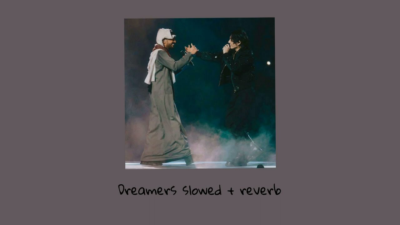 Jungkook - Dreamers ft. Fahad Alkubaisi // slowed and reverb // fifa world cup 2022