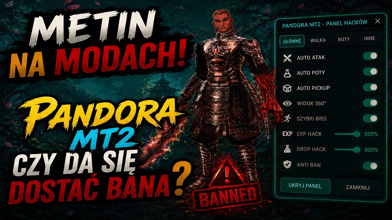 Metin Na Haxach - PandoraMT2.pl