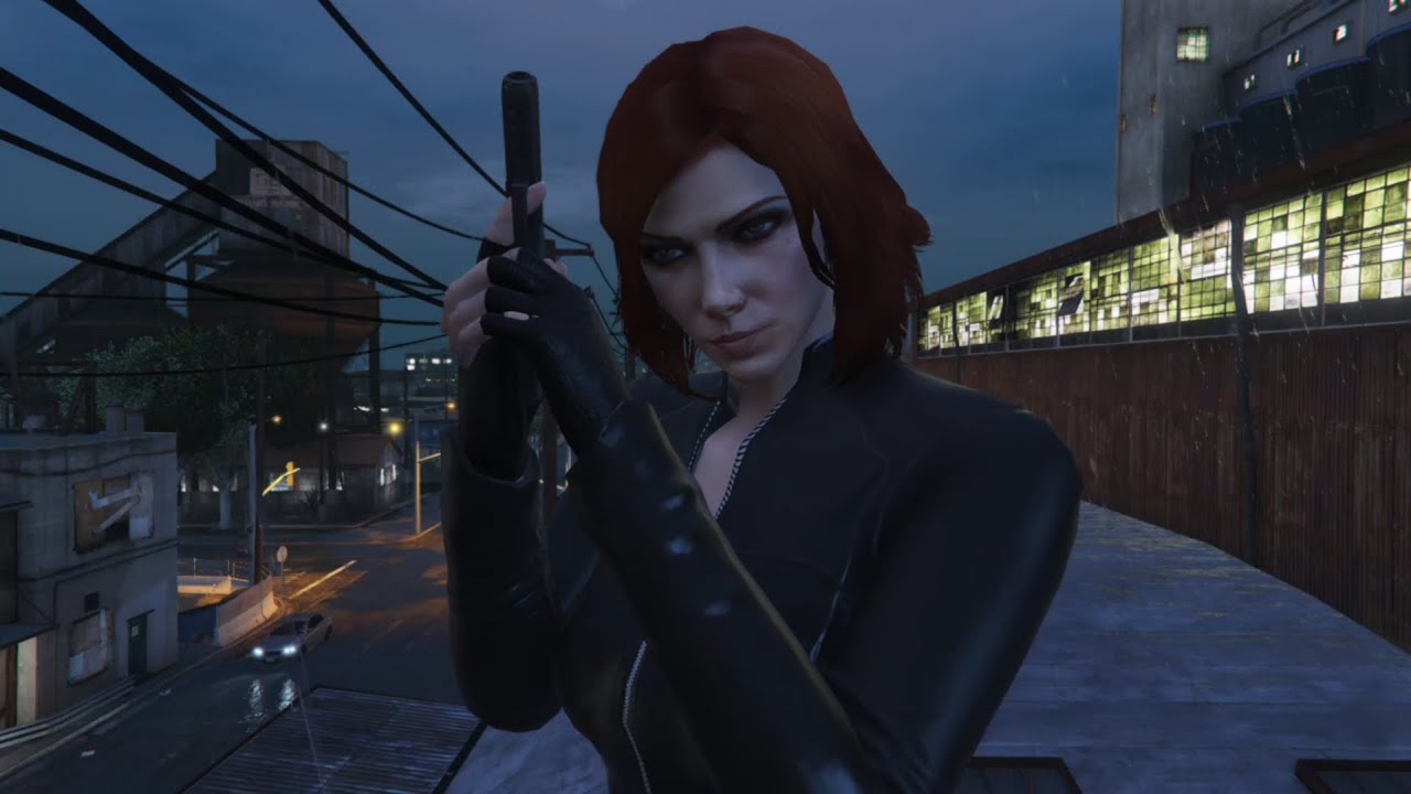 GTA V Online: How to Create Black Widow (Scarlett Johansson)