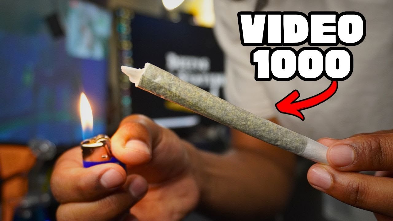 Rolling a Perfect Joint for my 1000th Video....