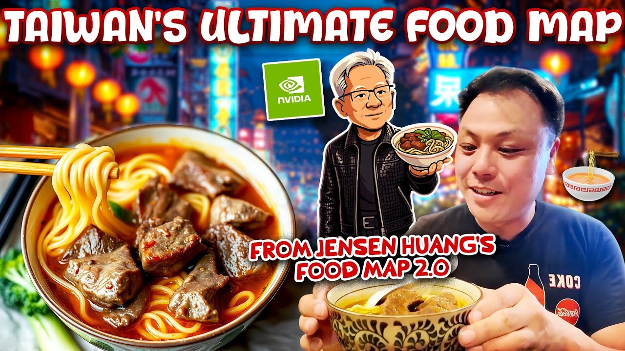 Jensen Huang's Taipei Food Tour: Putting Nvidia CEO's Favorite Eats To The Test!