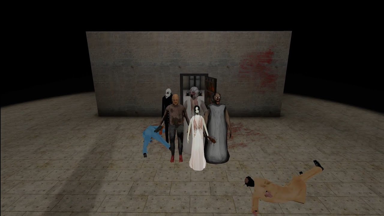 Granny 4 Mortuary Madness Version 1.2 My First Gameplay In Hard Mode Helicopter Escape