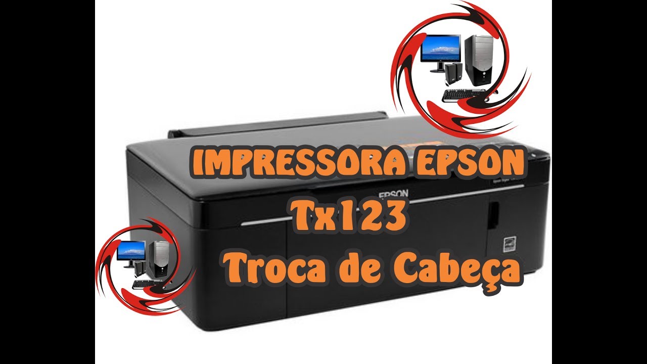Como Trocar a cabeça da Epson TX123-TX125-TX133-TX135
