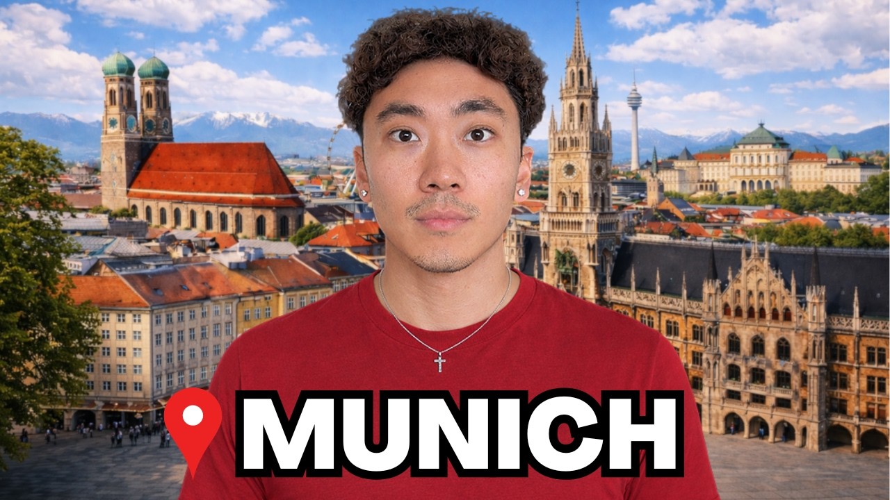 Американец впервые посетил Мюнхен.