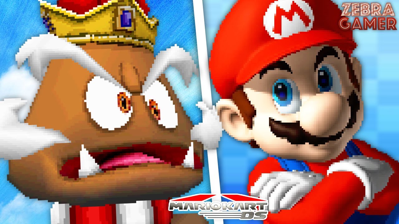 Mario Kart DS All Bosses! - Zebratastic Moments