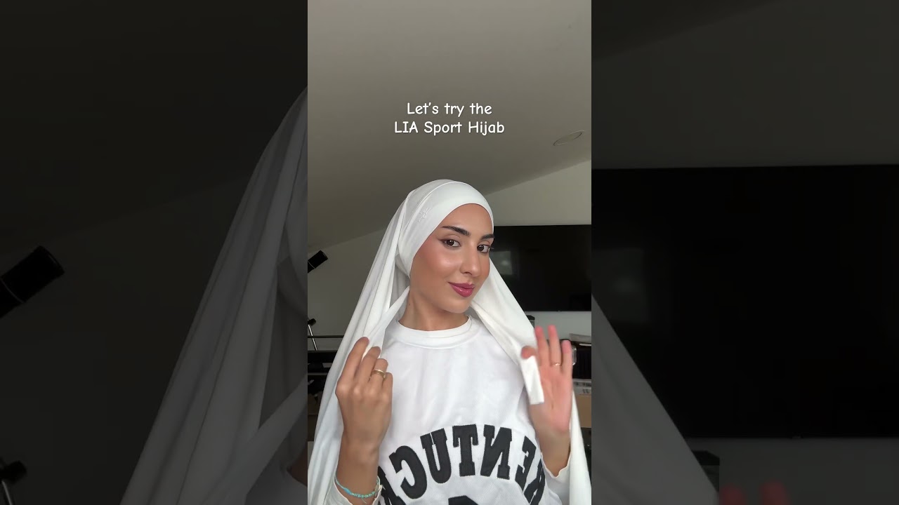 Lia Sport Hijab #Werbung #hijabtutorial #sporthijab #sportyhijabi #hijab