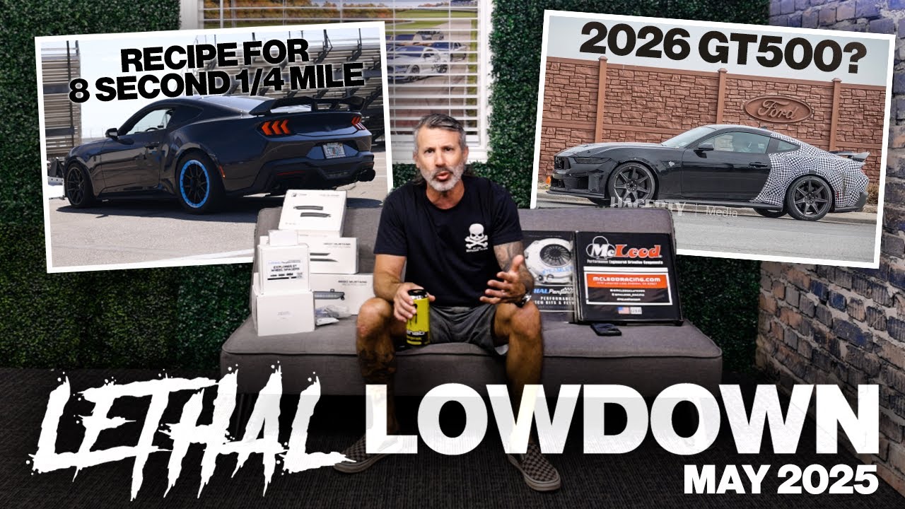 Recipe for 8's in our Dark Horse & 2026 GT500 