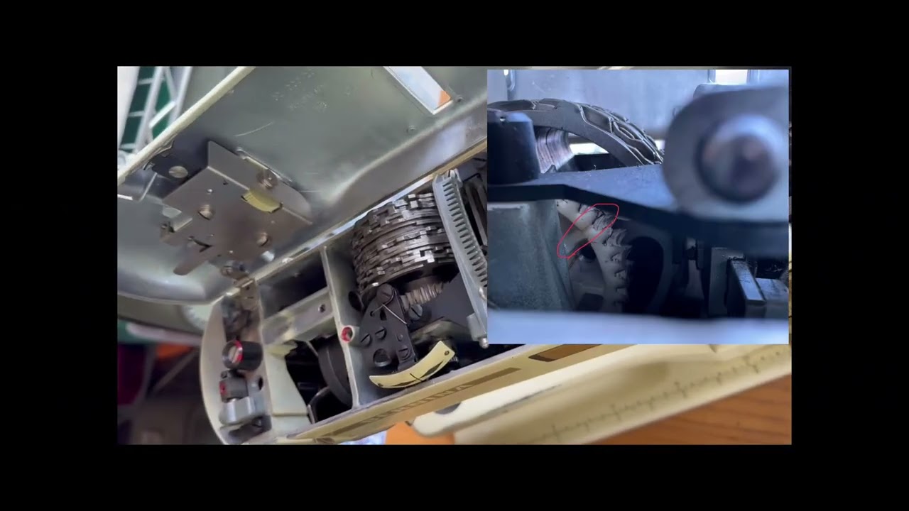 Is my Bernina 730 Record nylon gear cracked?