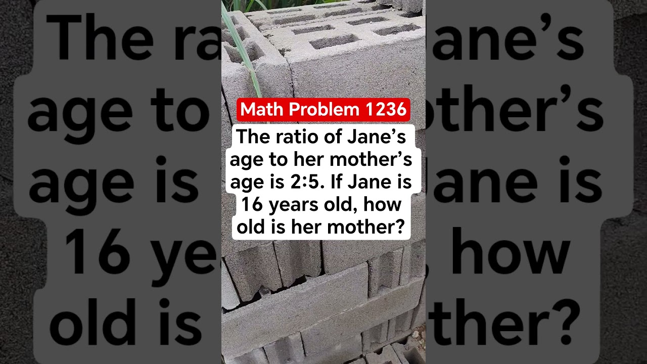 MathProblem 1236 #unstoppable #challenge #music #mathinik #song #artist #basicproblems #mathproblem