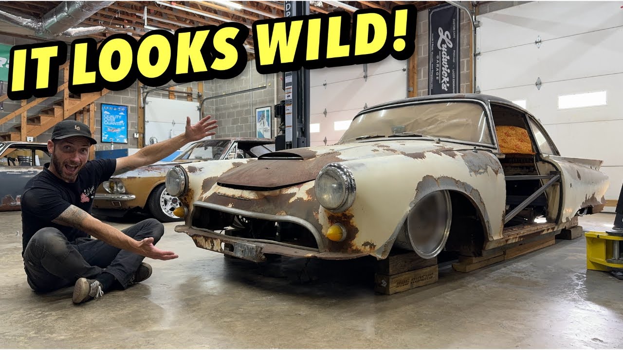 NEW WHEELS & Frame Fabrication On The Bagged Auto Union 1000SP!