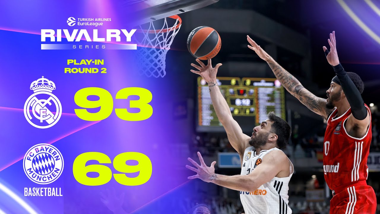 PLAYOFF Spot Booked | Real Madrid – Bayern | Play-in BASKETBALL HIGHLIGHTS 2024-25