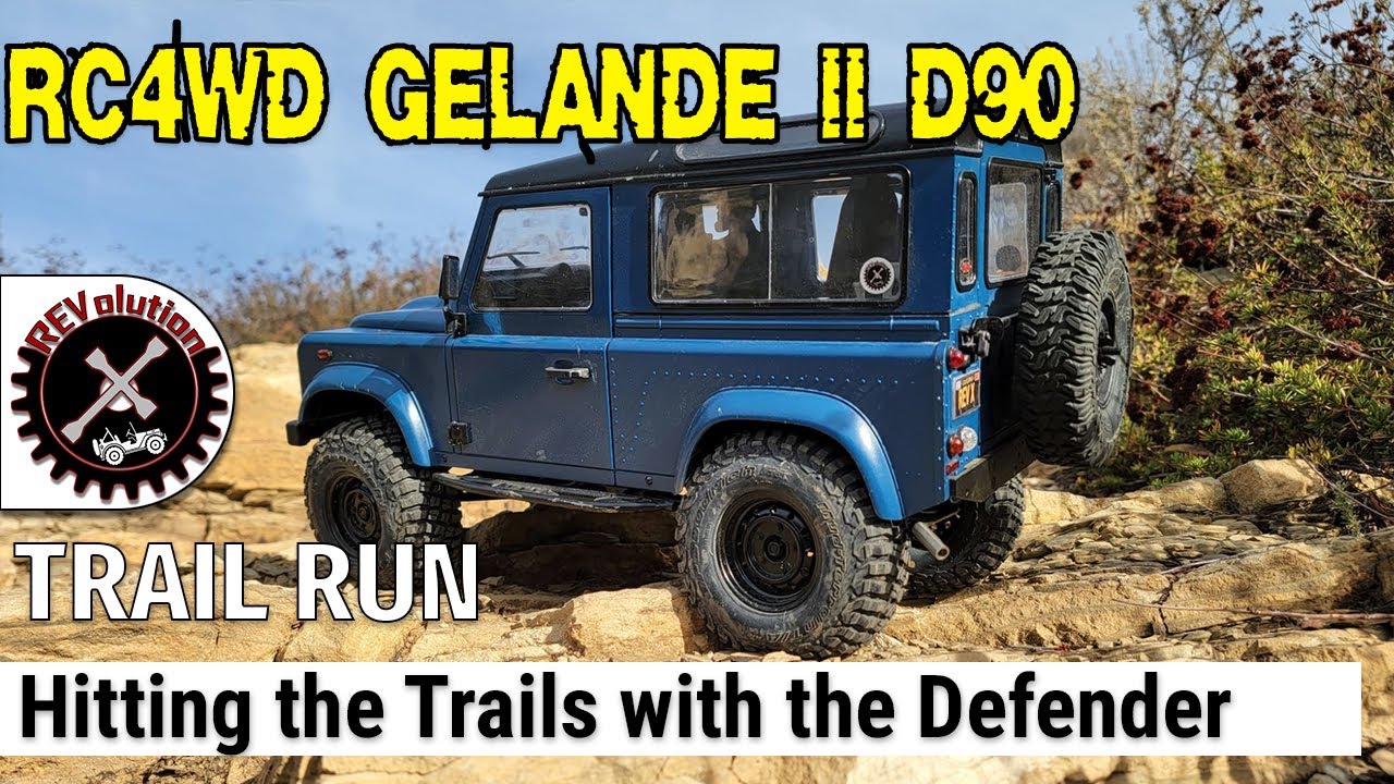 RC4WD Gelande II D90 - Trail Run - 11-26-2023