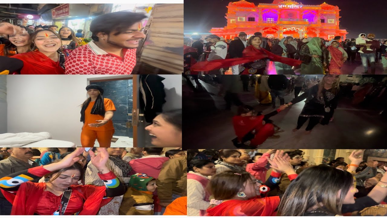 Humko hue premanand maharaj ji ke darshan 🥺❤️🙏🏻#comment #vlog #enjoy #trip #vindavan #vrindavandham