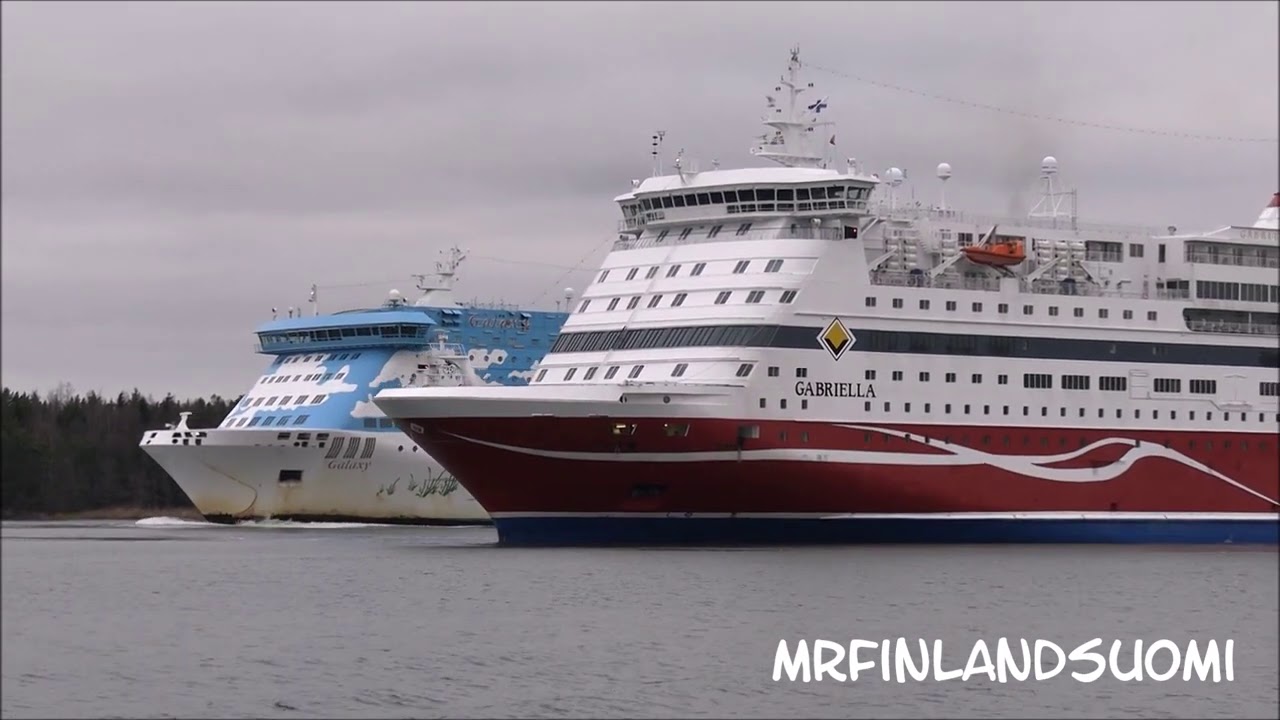Gabriella 28 11 2020 Arrives to Mariehamn Åland