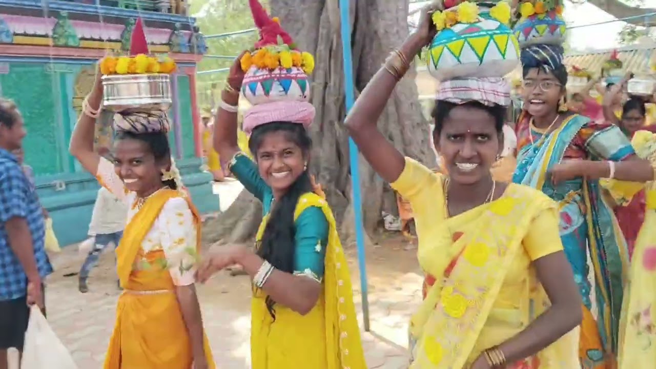 వేంపాడు గ్రామంలో ప్రత్యేకమైన బోనాల జాతర ఇందులో నువ్వు కూడా ఉన్నావ్ తెలుసా 🤔#@Siva0143s #festival 