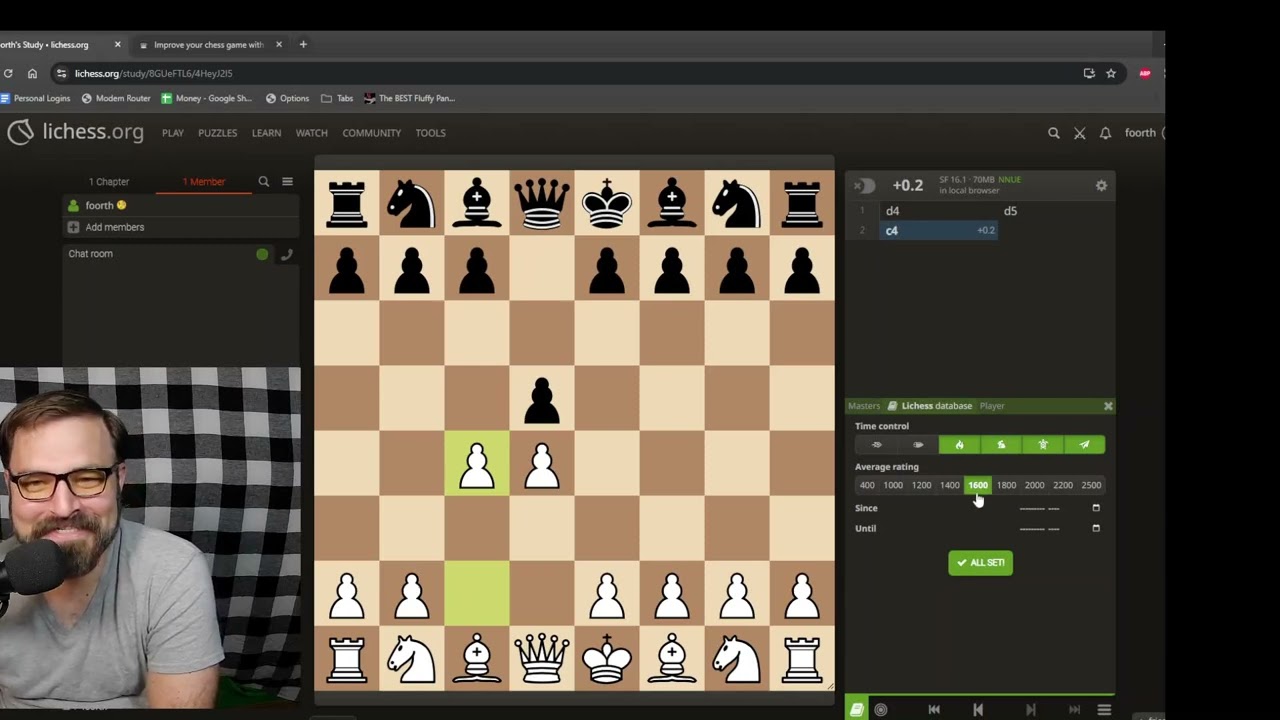 Creating and practicing with a PGN file on lichess and listudy