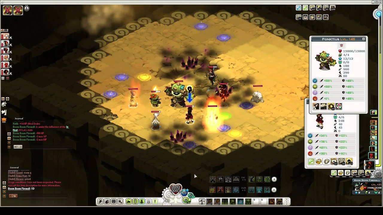 Wakfu Boss Battle - Pontikus - Hard Mode