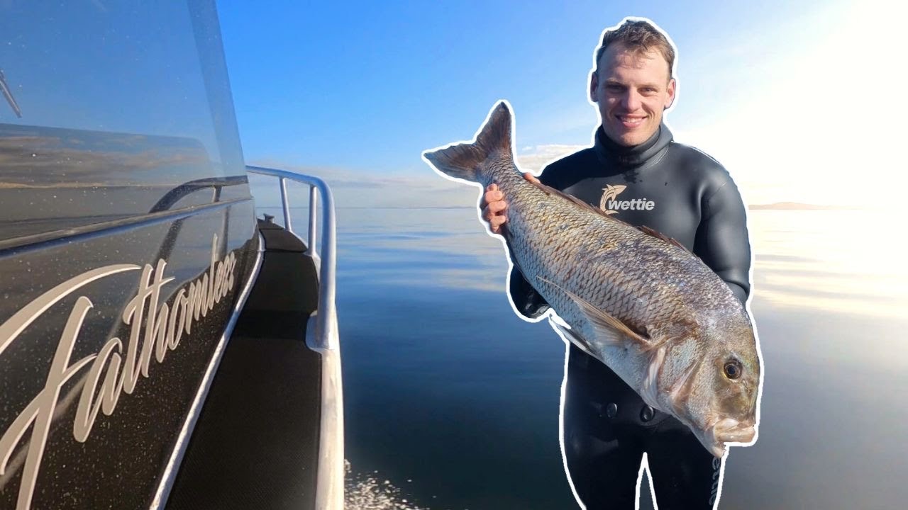 20lb SNAPPER on the SNOOP in MIDWINTER!