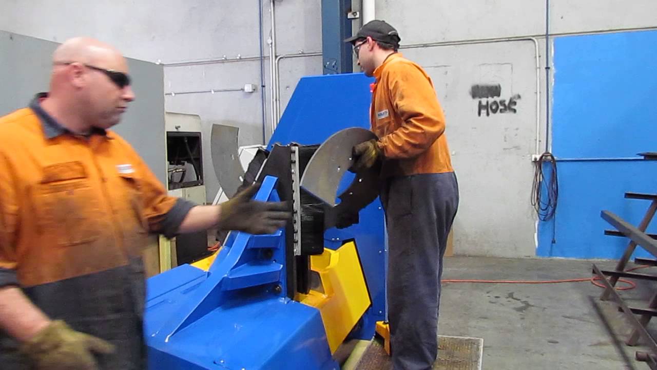 Forming Auger Flights with a pitch 2 times the outer diameter
