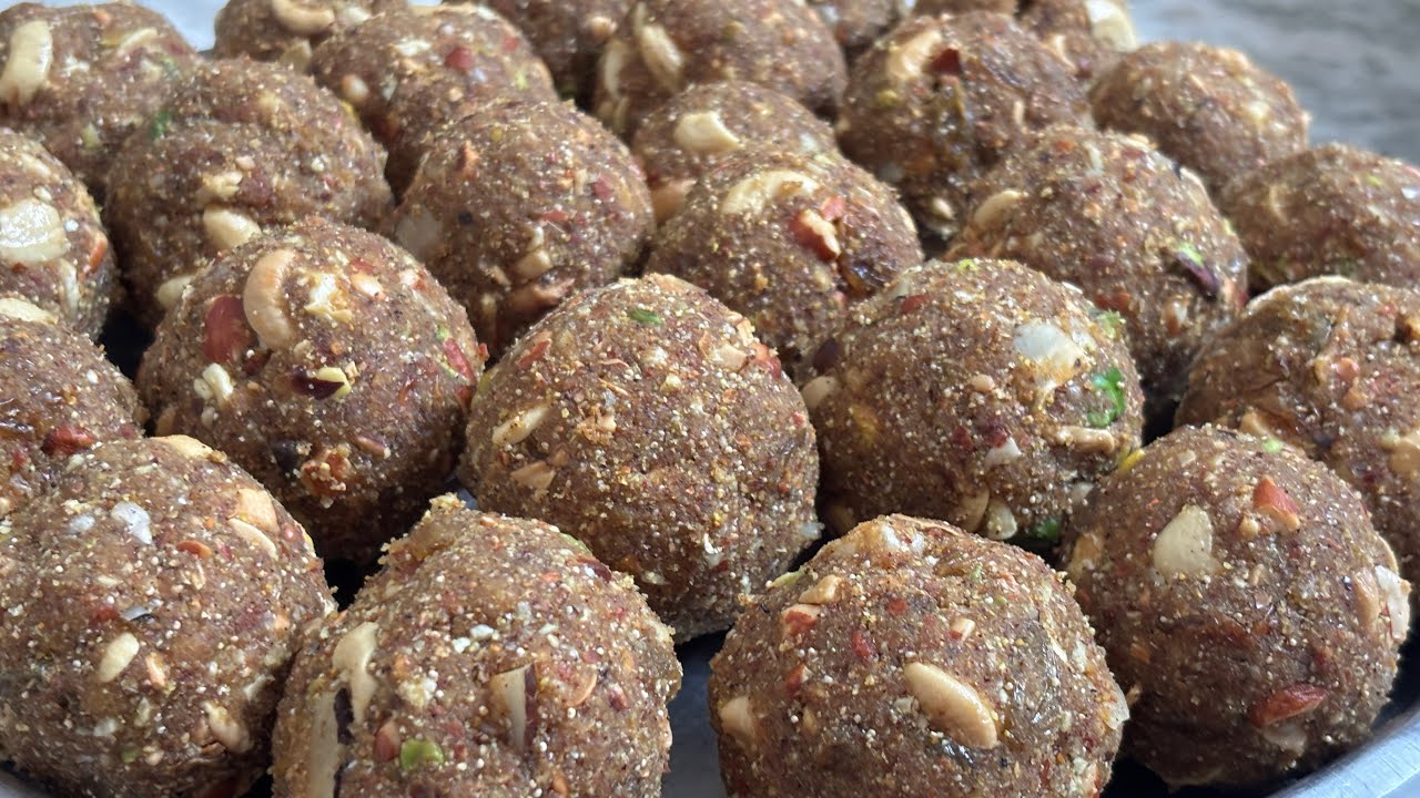 Tasty and super healthy laddu | Aata laddu | Super food | Laddu recipe 