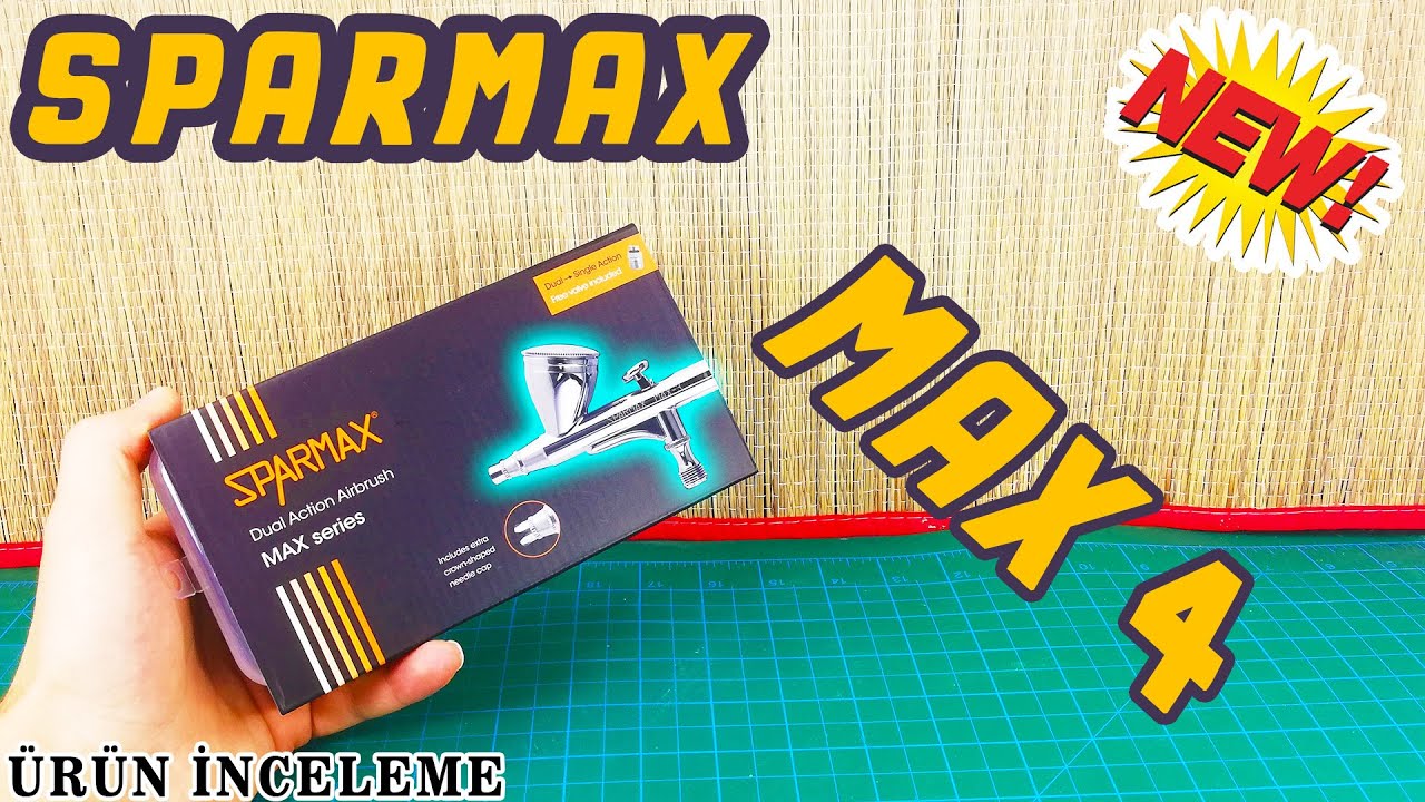 AİRBRUSH ALACAKLAR DİKKAT !!! MUTLAKA İZLEYİN | SPARMAX MAX 4 | PERFORMANS TESTİ | ÜRÜN İNCELEME