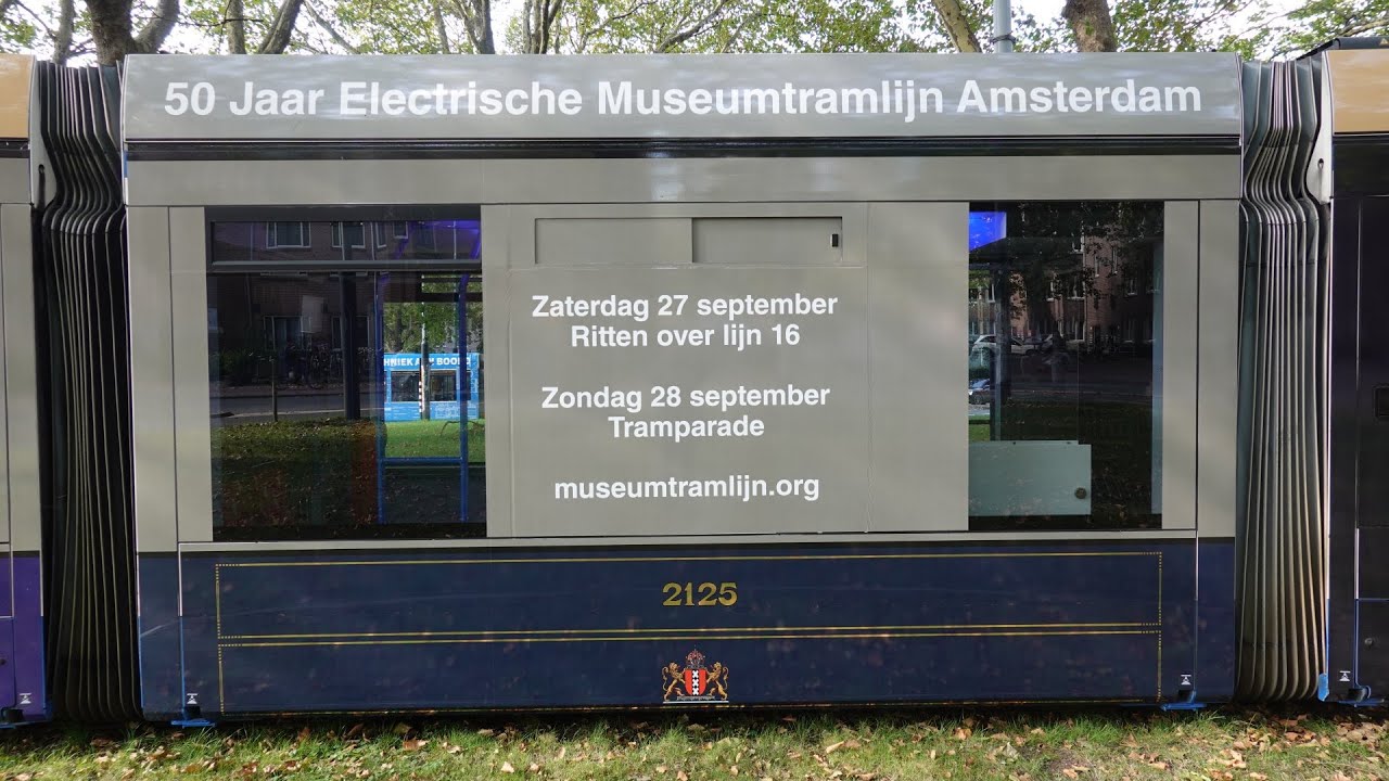 Jubileum Amsterdamse museumtram
