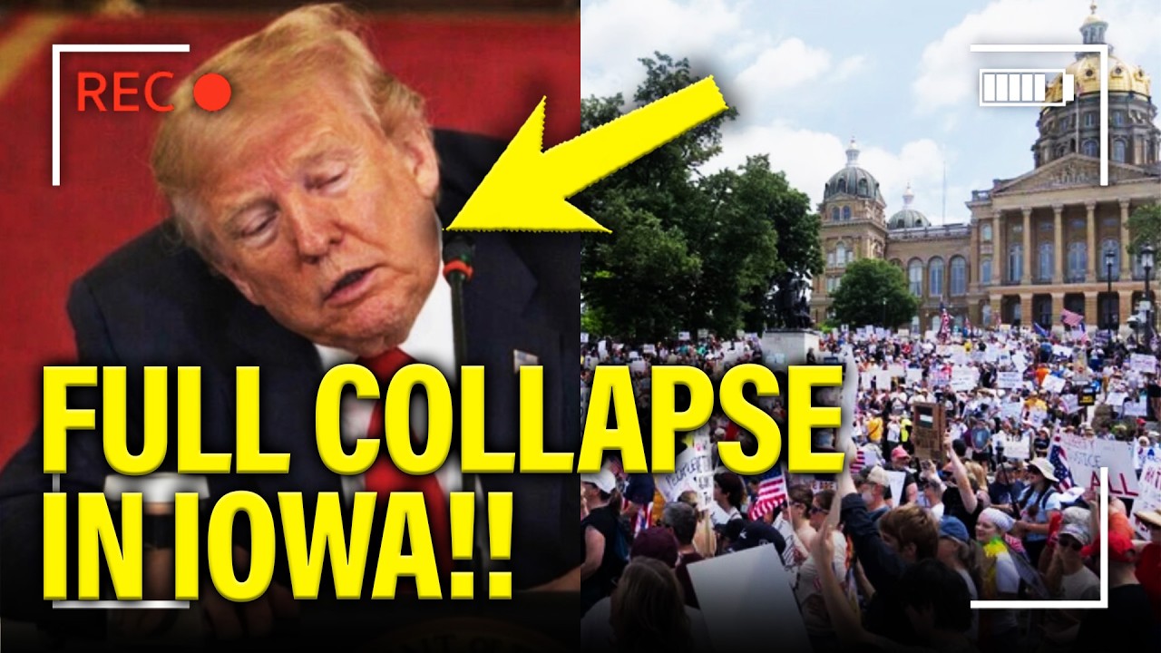 Trump gets RUDE AWAKENING as he COLLAPSES…IN IOWA!!!