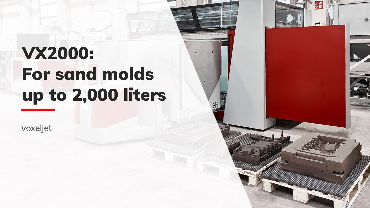 Industrial sand 3d printing system VX2000